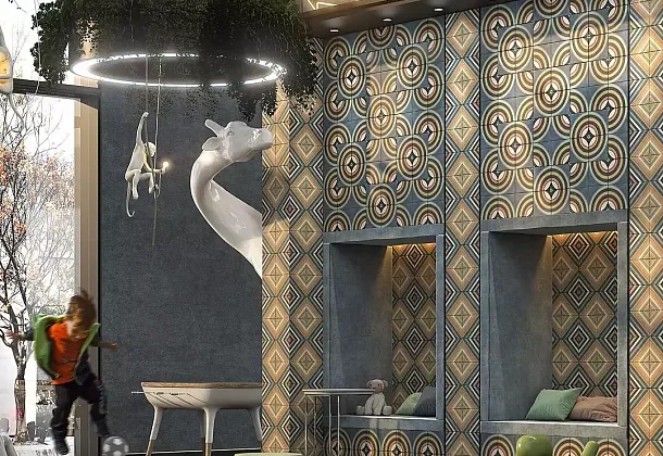 Фантазия Kerama Marazzi (Россия) для кухни,  для прихожей,  для детской комнаты Коллекция Фантазия Kerama Marazzi