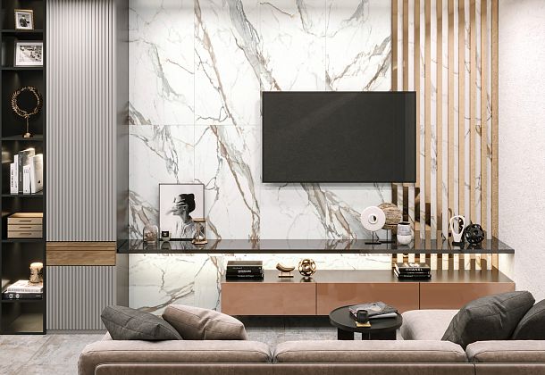 Calacatta Premium Delacora (Россия) для гостиной,  для кухни,  для ванной,  для туалета,  для прихожей,  на теплый пол Коллекция Calacatta Premium Delacora