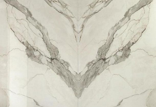 Коллекция Bookmatch Calacatta Archskin