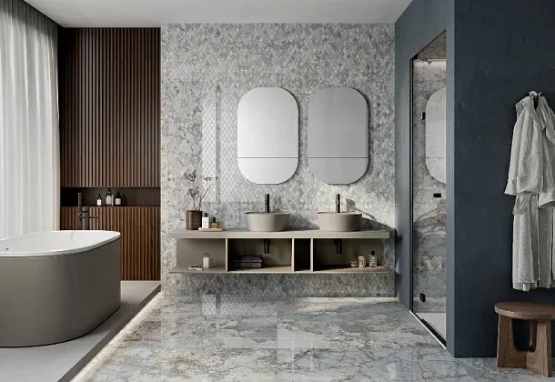 Gemstone La Fabbrica (Италия) для гостиной,  для кухни,  для прихожей,  для спальни,  для туалета,  для ванной,  на теплый пол Коллекция Gemstone La Fabbrica