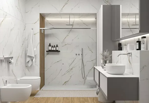 Коллекция Venato Calacatta Gold Laparet