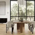 Wood Royal Almond Chevron M Laparet