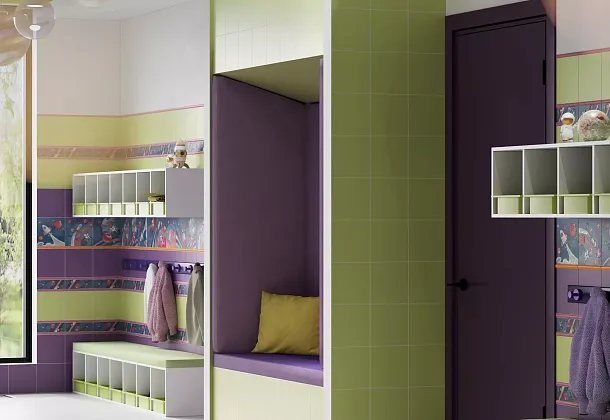 Космос Kerama Marazzi (Россия) для детской комнаты Коллекция Космос Kerama Marazzi