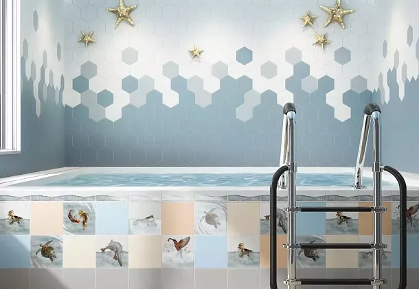 Чудо-озеро Kerama Marazzi (Россия) для ванной,  для детской комнаты Коллекция Чудо-озеро Kerama Marazzi