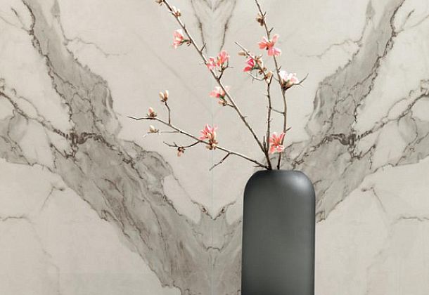 Коллекция Bookmatch Calacatta Archskin