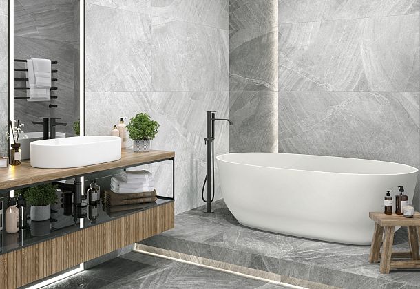 Rock Delacora (Узбекистан) для гостиной,  для кухни,  для ванной,  для туалета,  для прихожей,  на теплый пол Коллекция Rock Delacora