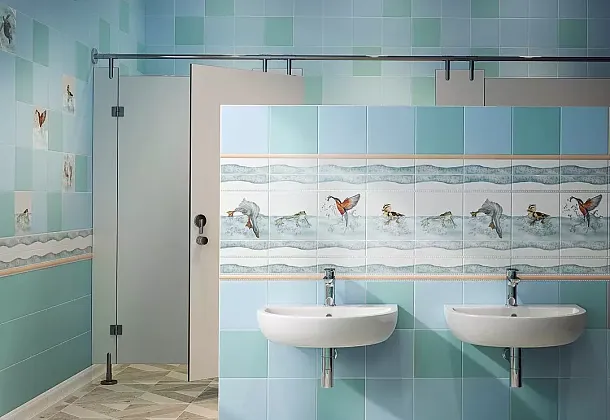 Чудо-озеро Kerama Marazzi (Россия) для ванной,  для детской комнаты Коллекция Чудо-озеро Kerama Marazzi