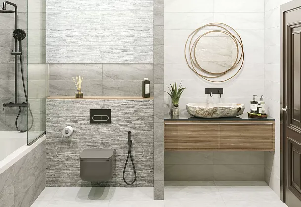 Rocko Alma Ceramica (Россия) для ванной,  для туалета, для гостиной,  для ванной,  для спальни,  для прихожей,  на теплый пол Коллекция Rocko Alma Ceramica